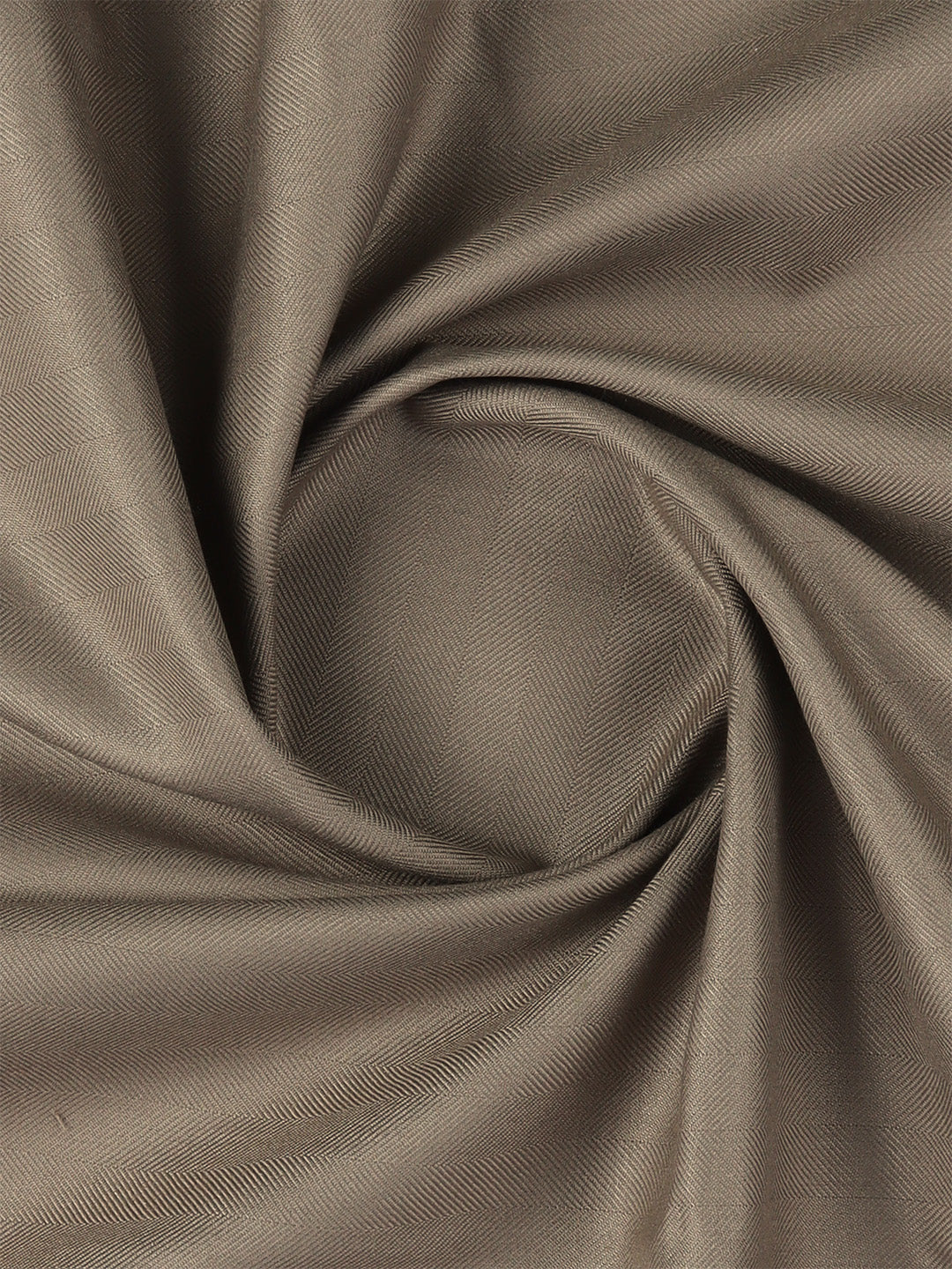 Men Premium Poly Viscose Striped Suiting Fabric Brown Dream Craft