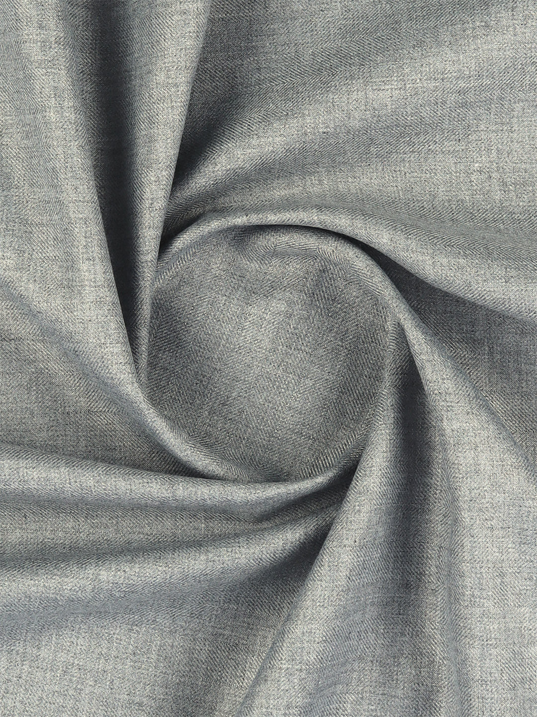 Men Premium Poly Viscose Plain Suiting Fabric Grey Dream Craft