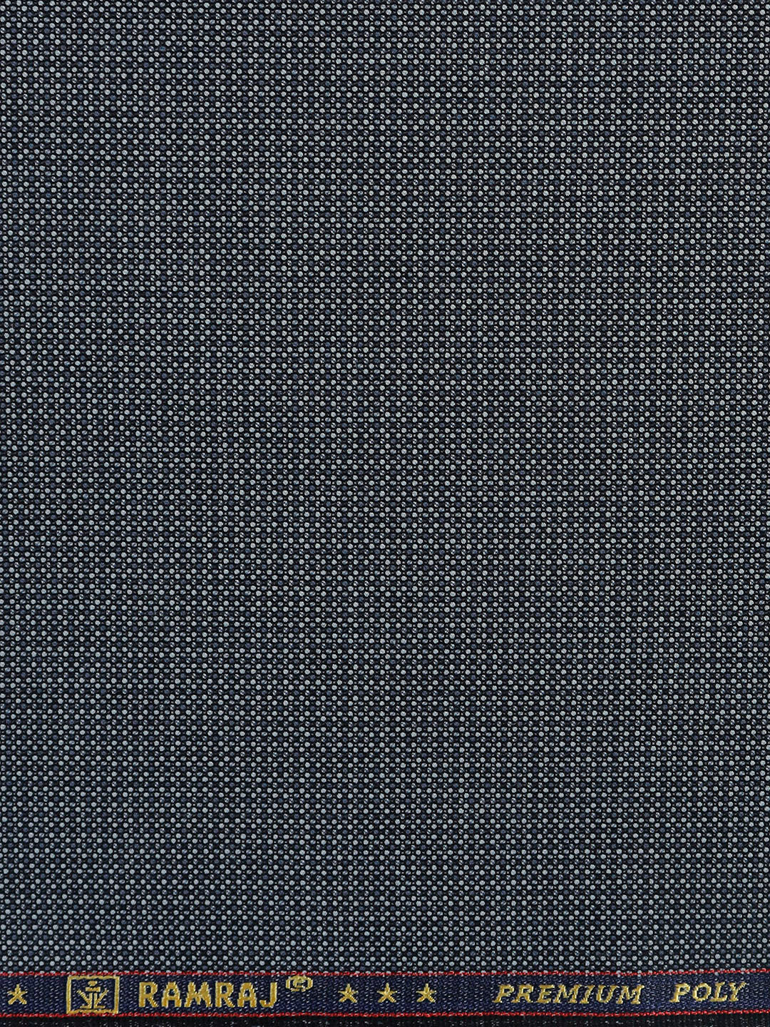 Men Premium Poly Viscose Self Design Suiting Fabric Black Dream Craft