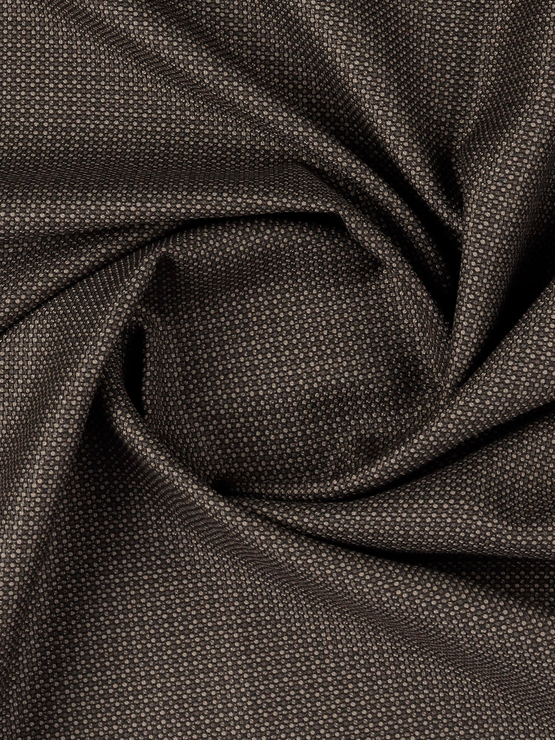 Men Premium Poly Viscose Self Design Suiting Fabric Brown Dream Craft