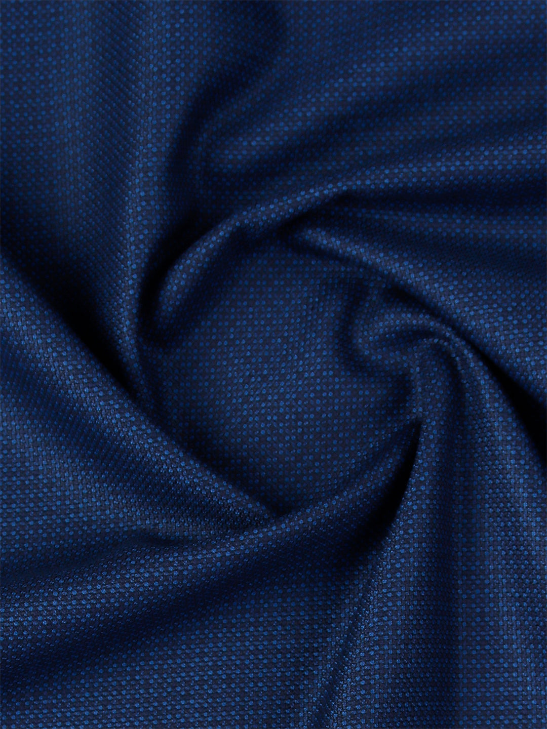 Men Premium Poly Viscose Self Design Suiting Fabric Dark Blue Dream Craft