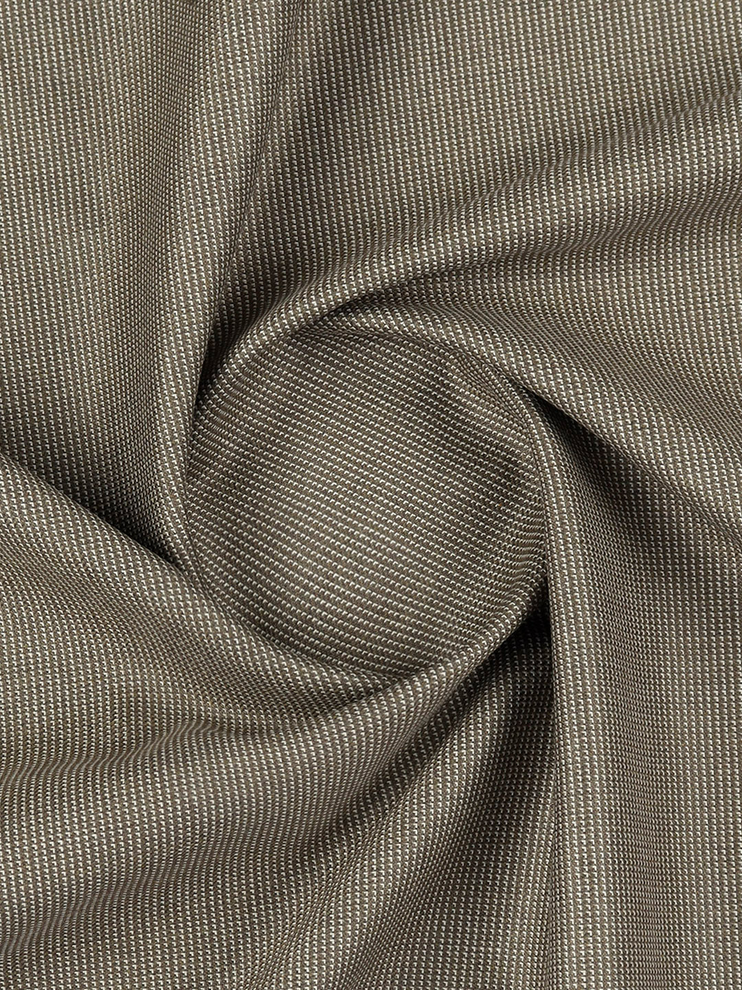 Men Premium Poly Viscose Self Design Pants Fabric Dark Sandal Jolly Days