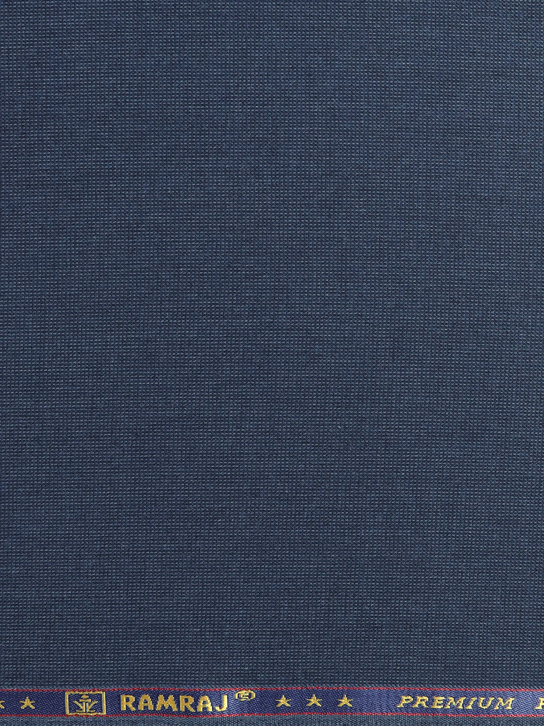 Men Premium Poly Viscose Self Design Pants Fabric Dark Blue Jolly Days