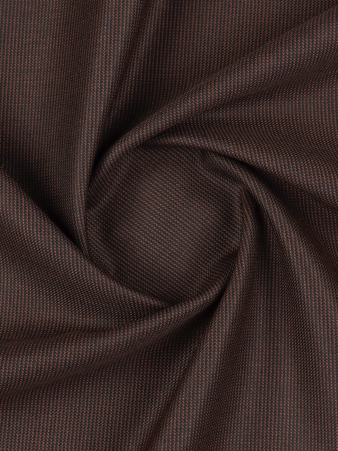 Men Premium Poly Viscose Self Design Pants Fabric Brown Jolly Days