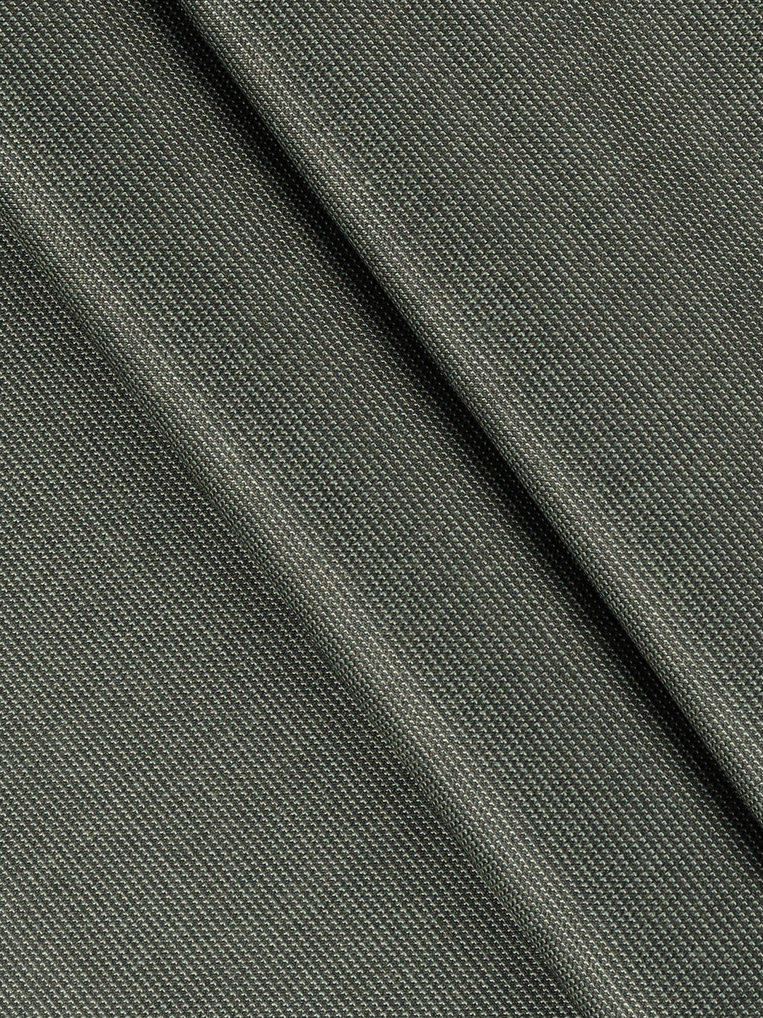 Men Premium Poly Viscose Self Design Pants Fabric Bottle Green Jolly Days