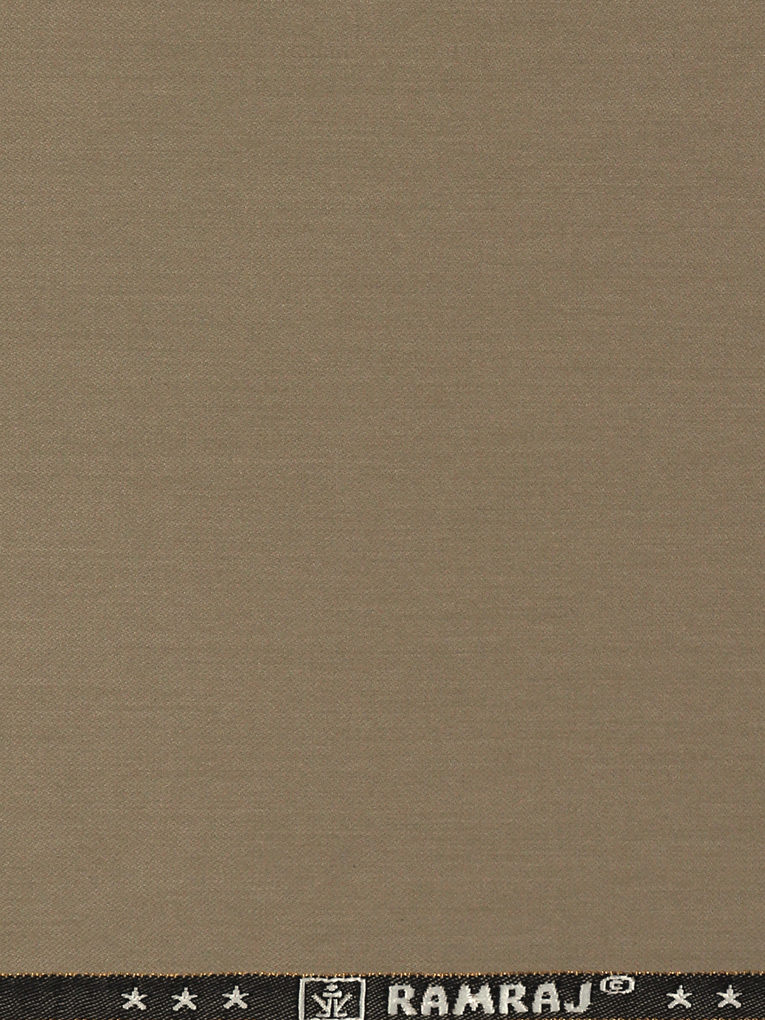Premium Poly Viscose Plain Stretch Suiting Fabric Khaki Miracle