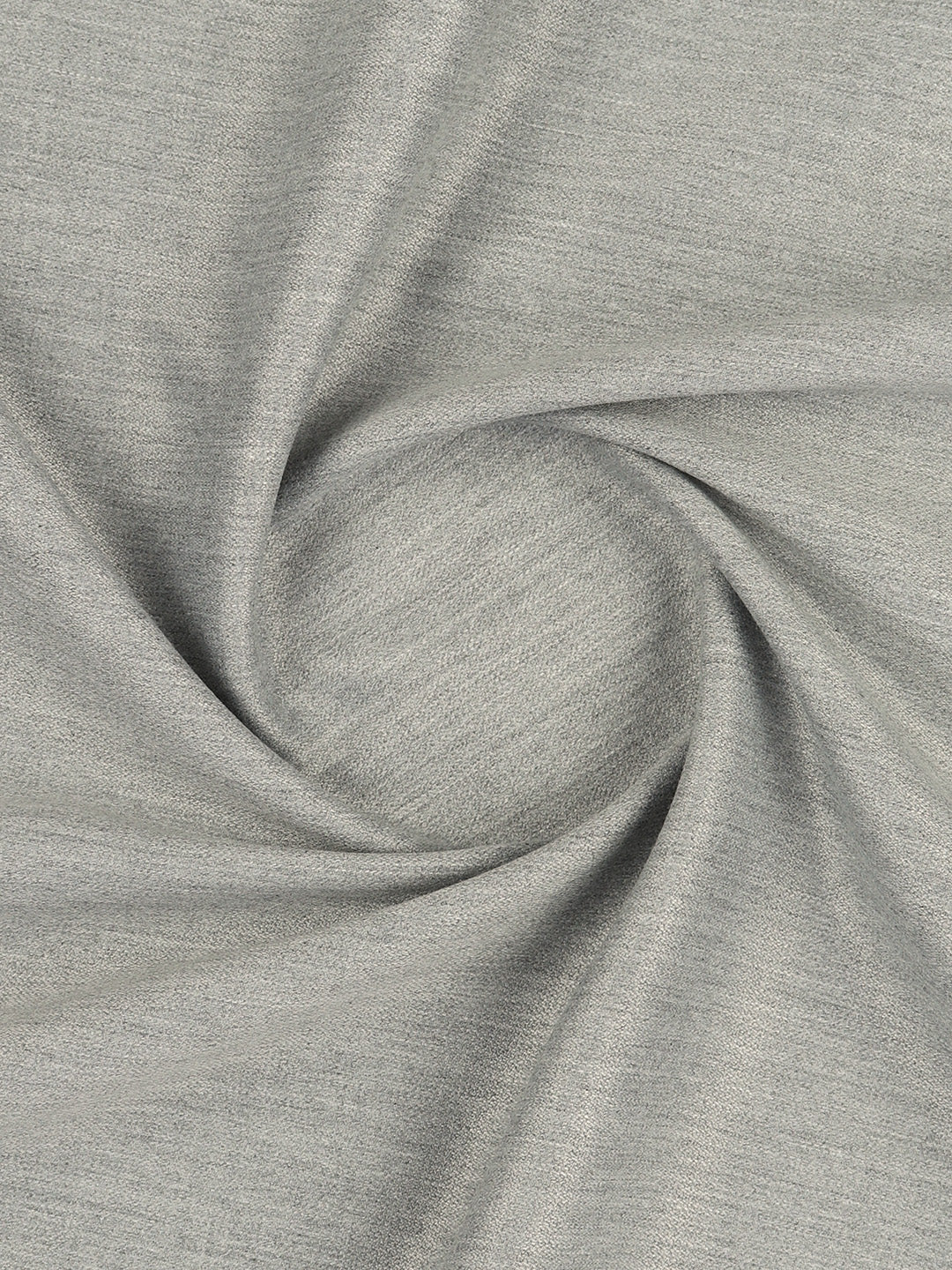 Premium Poly Viscose Plain Stretch Suiting Fabric Grey Miracle