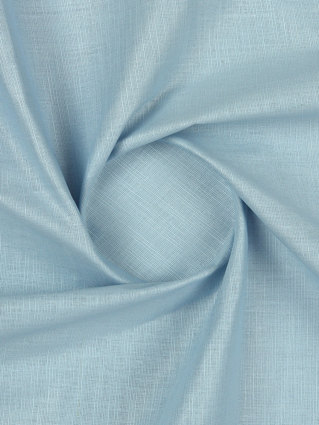 Men Cotton Rich Blue Plain Shirt Fabric Hi-Tech