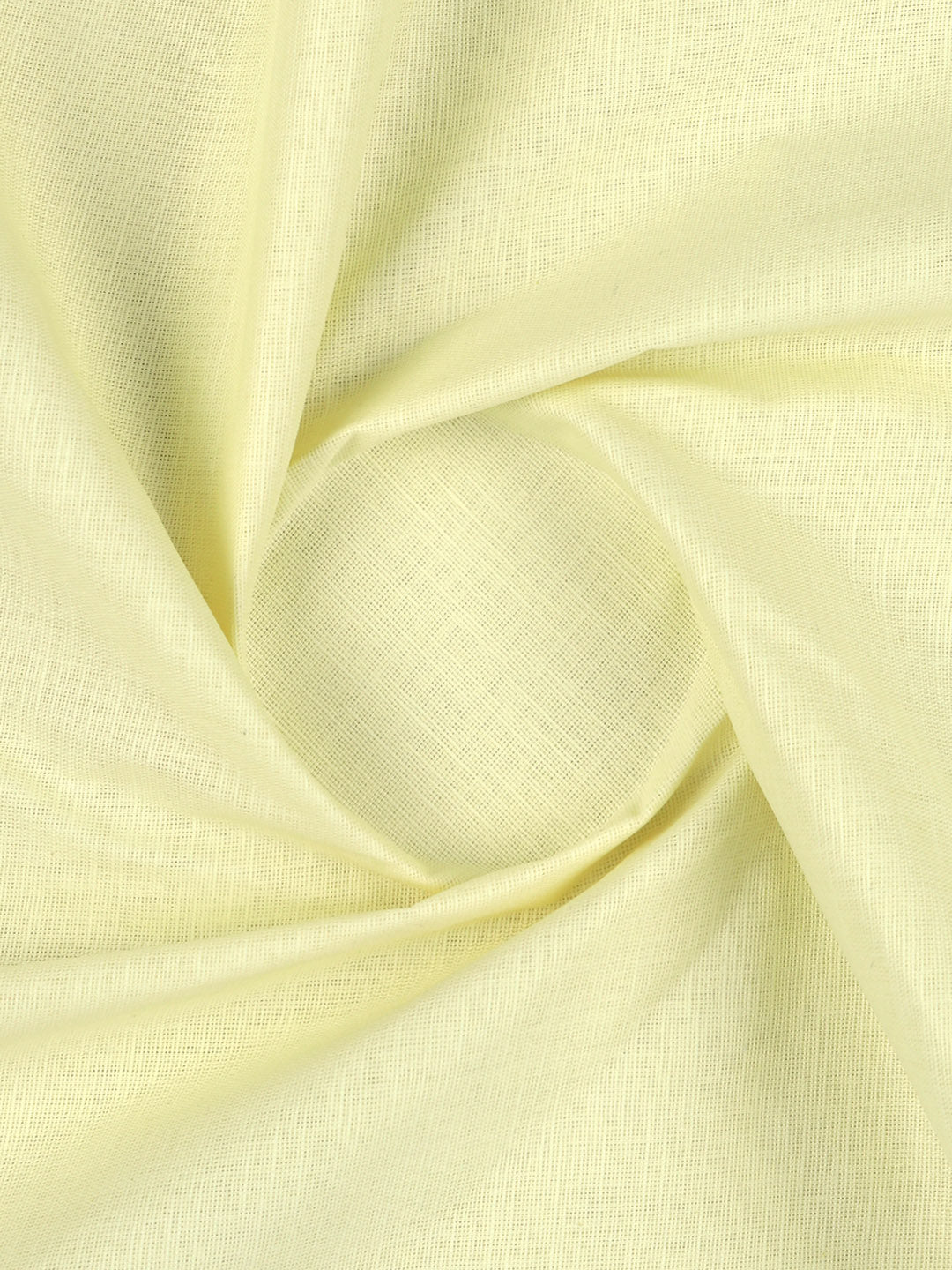 Men Cotton Rich Plain Shirt Fabric Yellow Hi-Tech