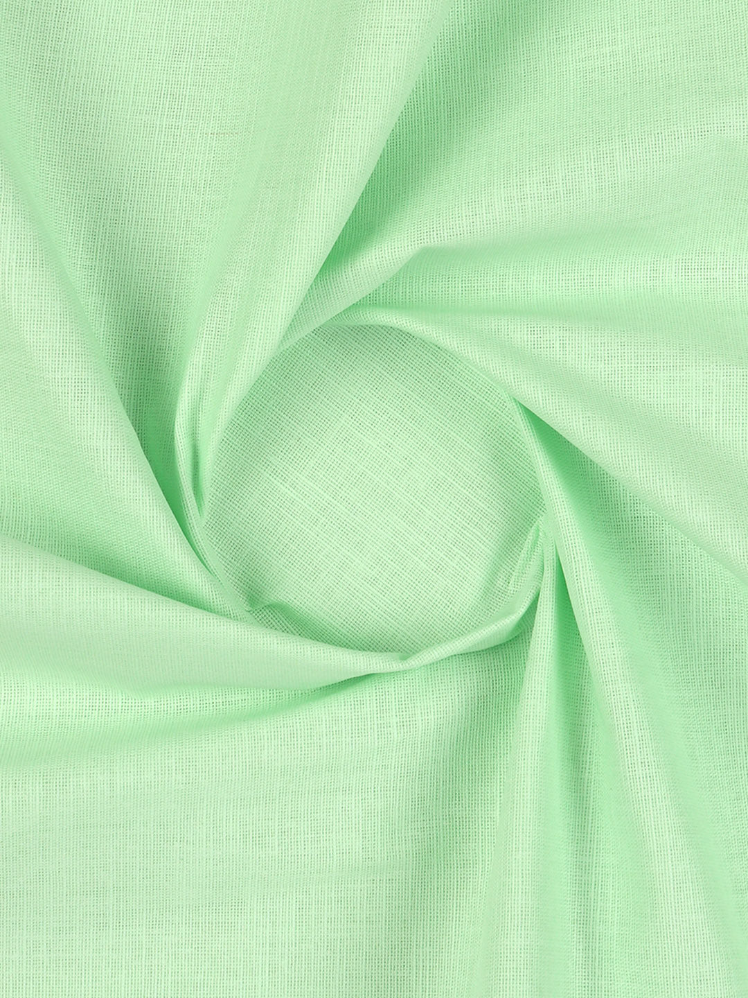 Men Cotton Rich Plain Shirt Fabric Green Hi-Tech