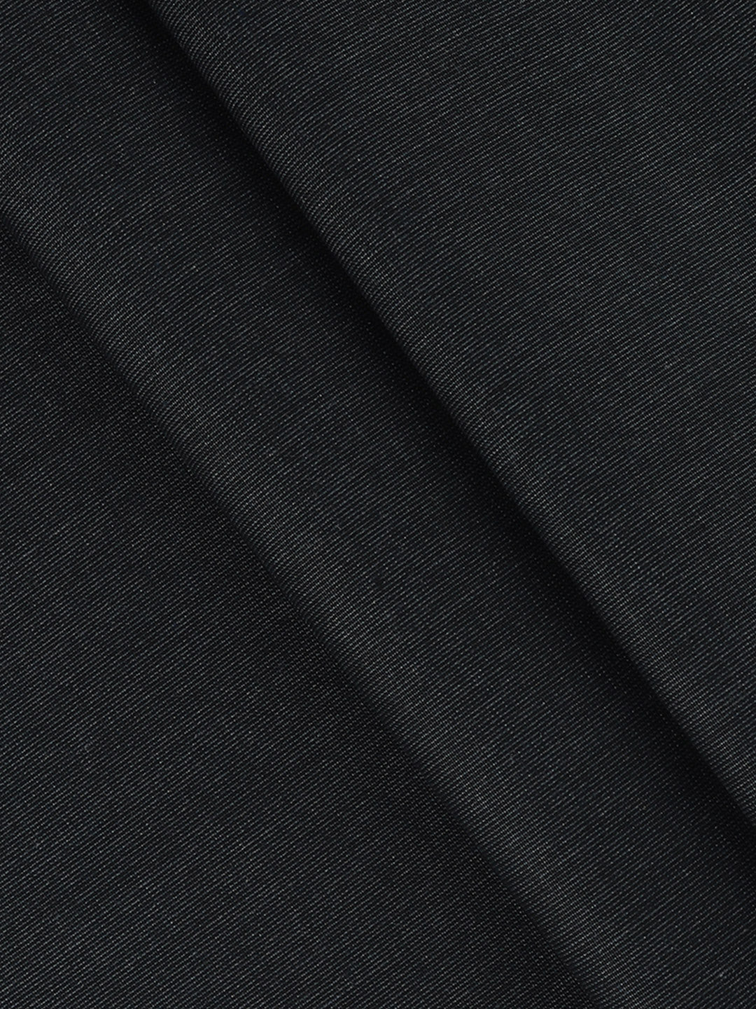Poly Viscose Navy Blue Plain Suiting Fabric Honey Day