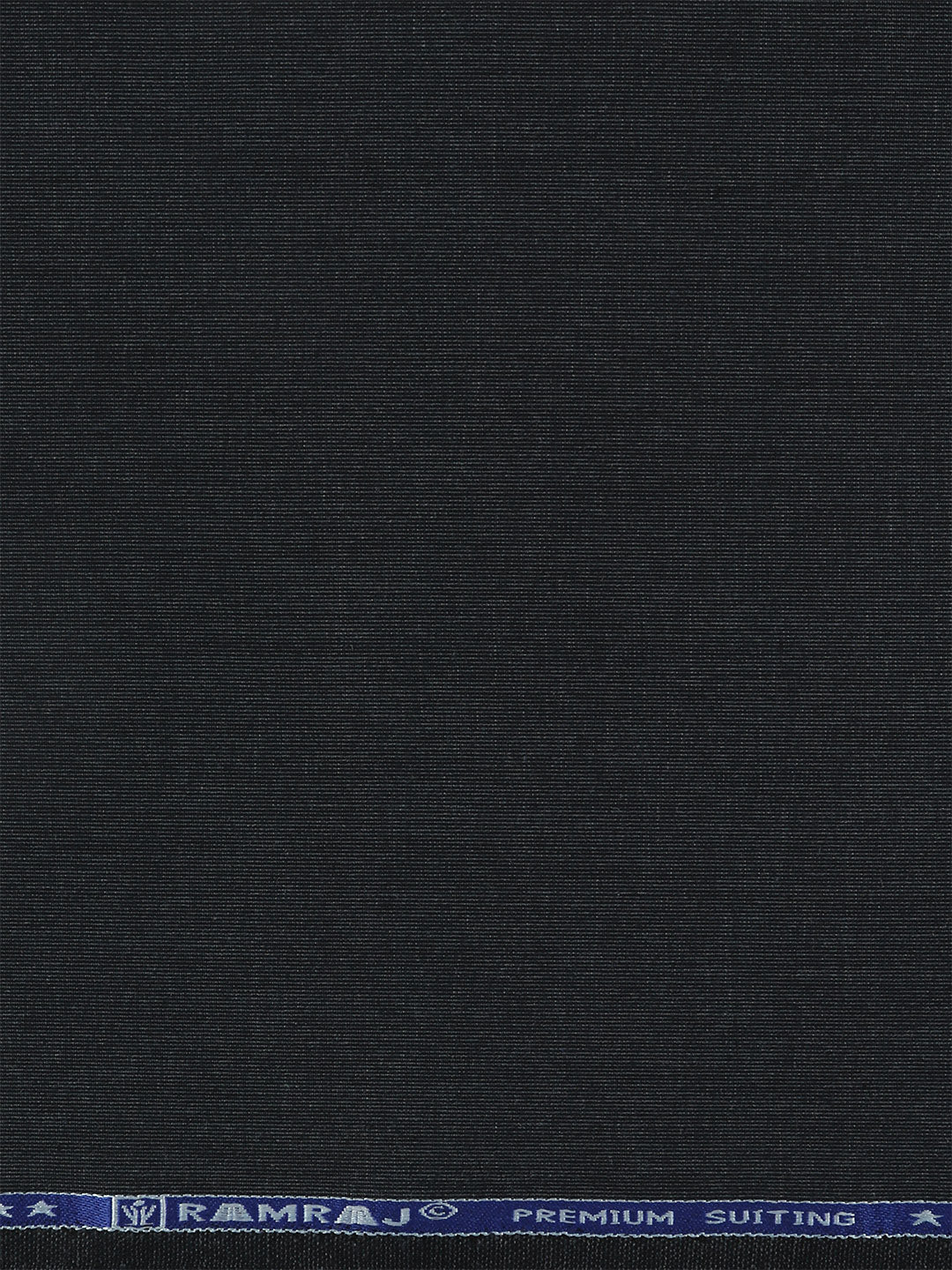 Poly Viscose Navy Blue Plain Suiting Fabric Honey Day