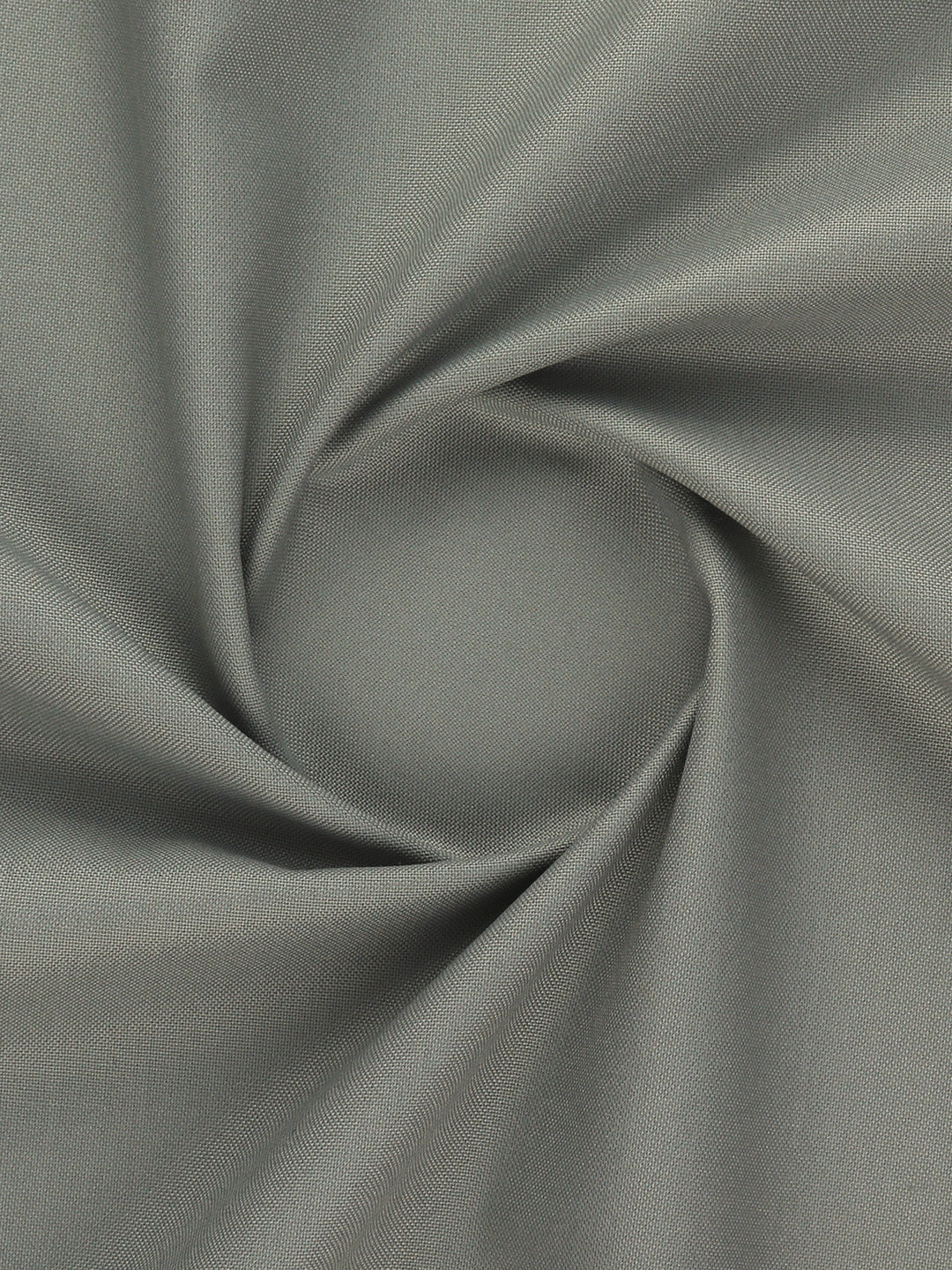 Cotton Blend Grey Plain Suiting Fabric Grand Luxus