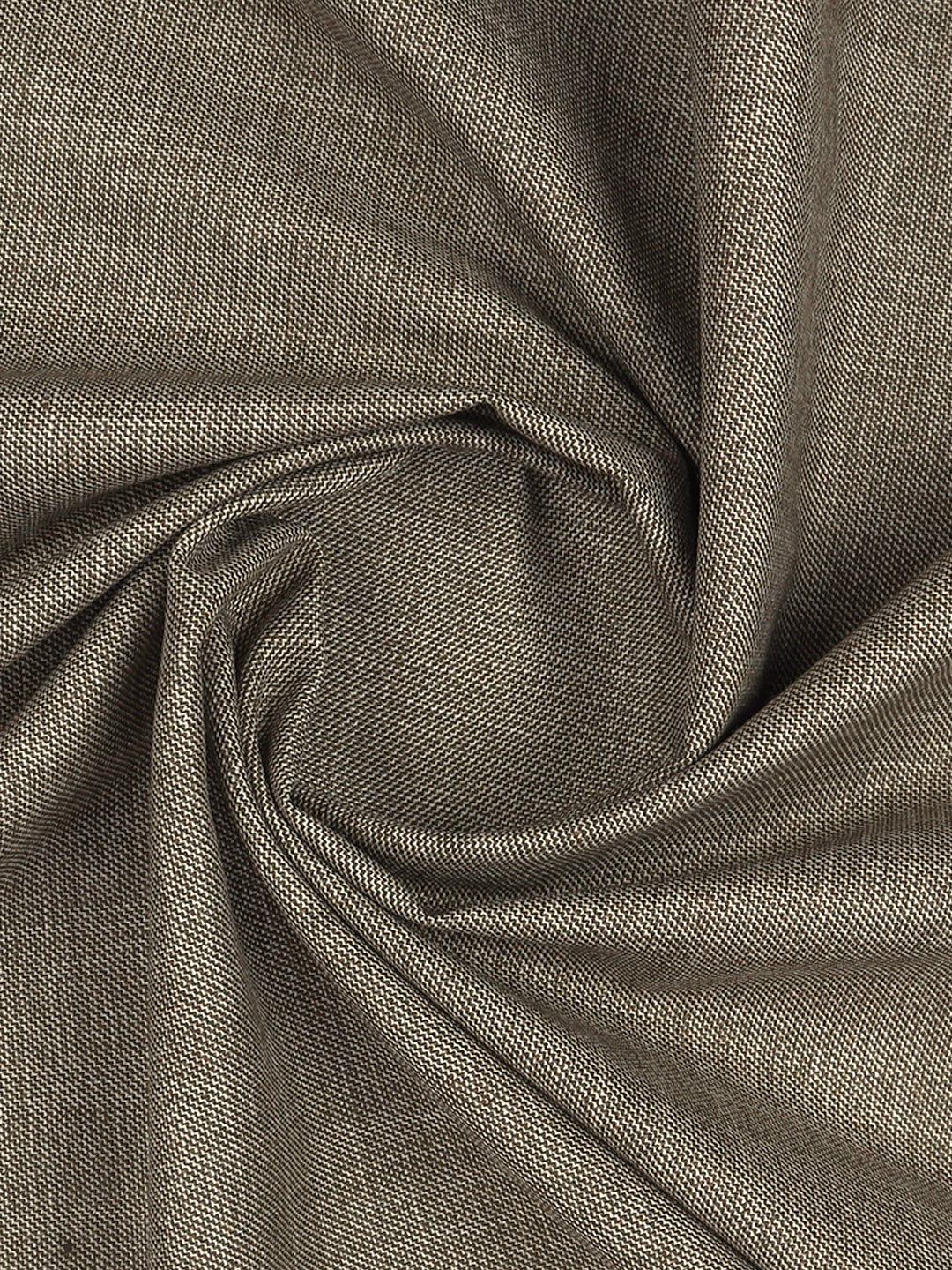 Cotton Super Stretch Brown Suiting Fabric-Chronicle