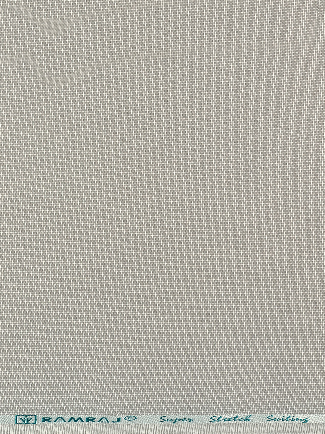Poly Viscose Grey Self Design Suiting Fabric Week Days