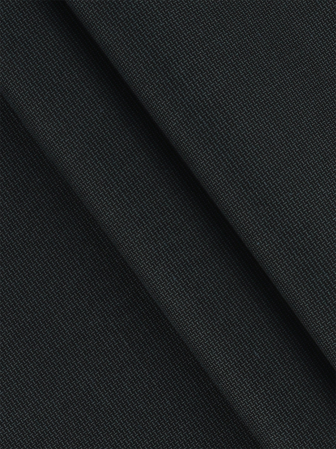 Poly Viscose Navy Blue Self Design Suiting Fabric Week Days