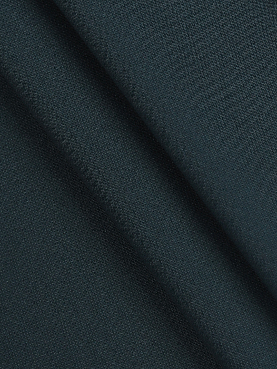 Poly Viscose Stretch Aqua Blue Plain Suiting Fabric