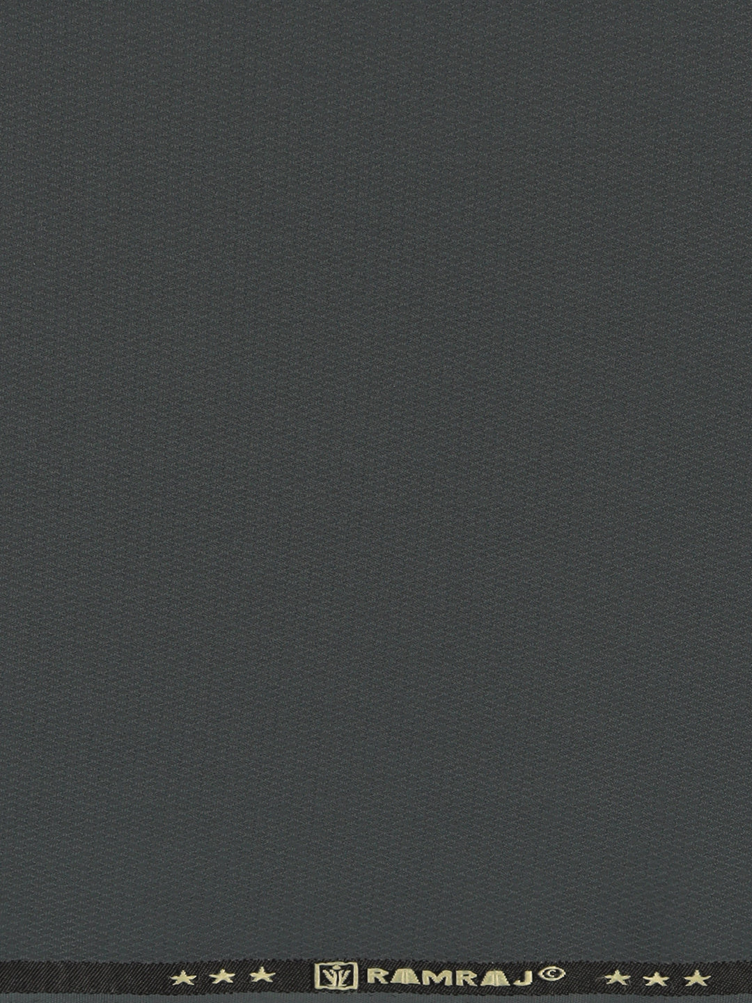 Poly Viscose Gryish Blue Self Design Suiting Fabric Week Days