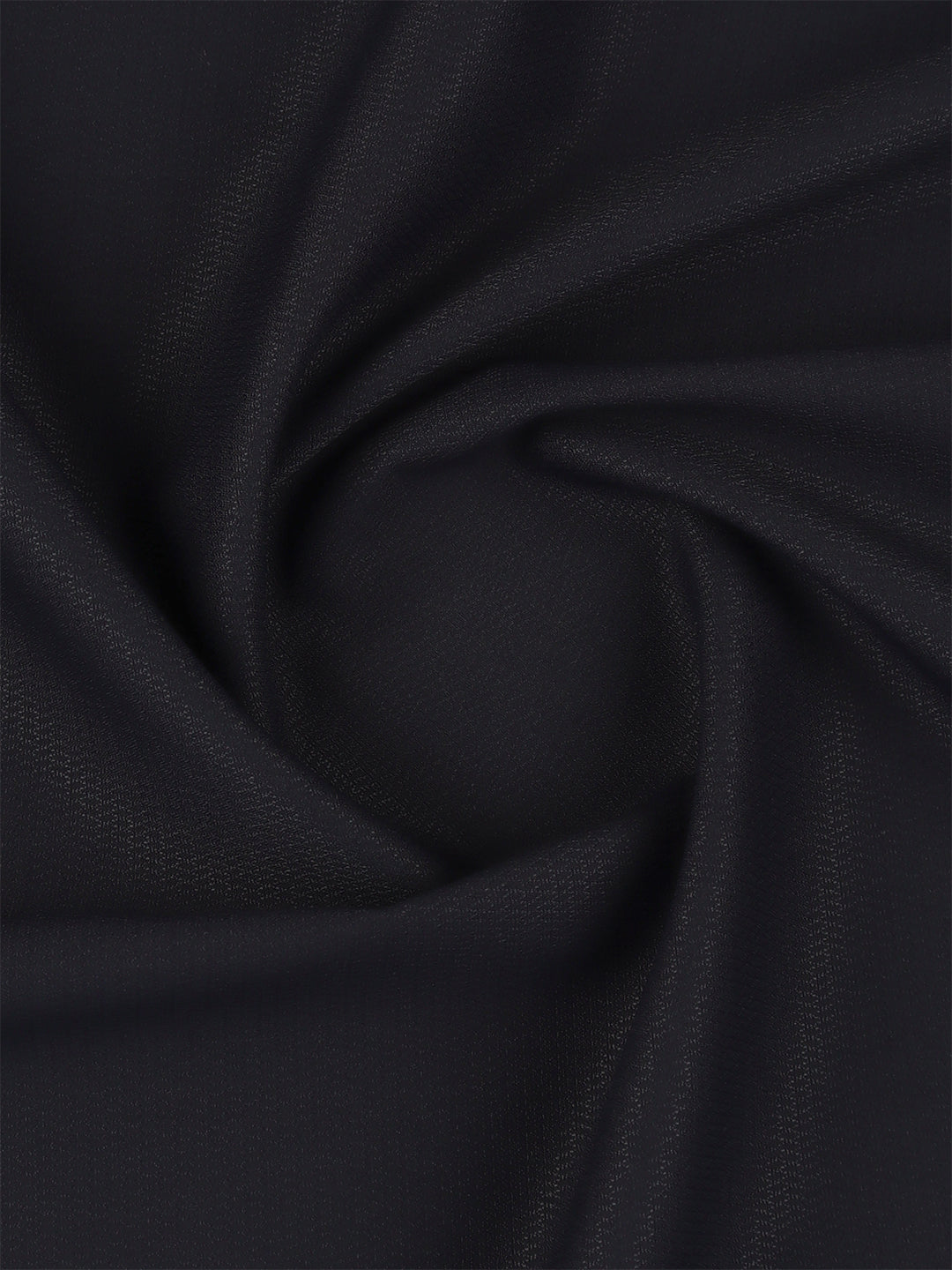 Poly Viscose Black Self Design Suiting Fabric Week Days