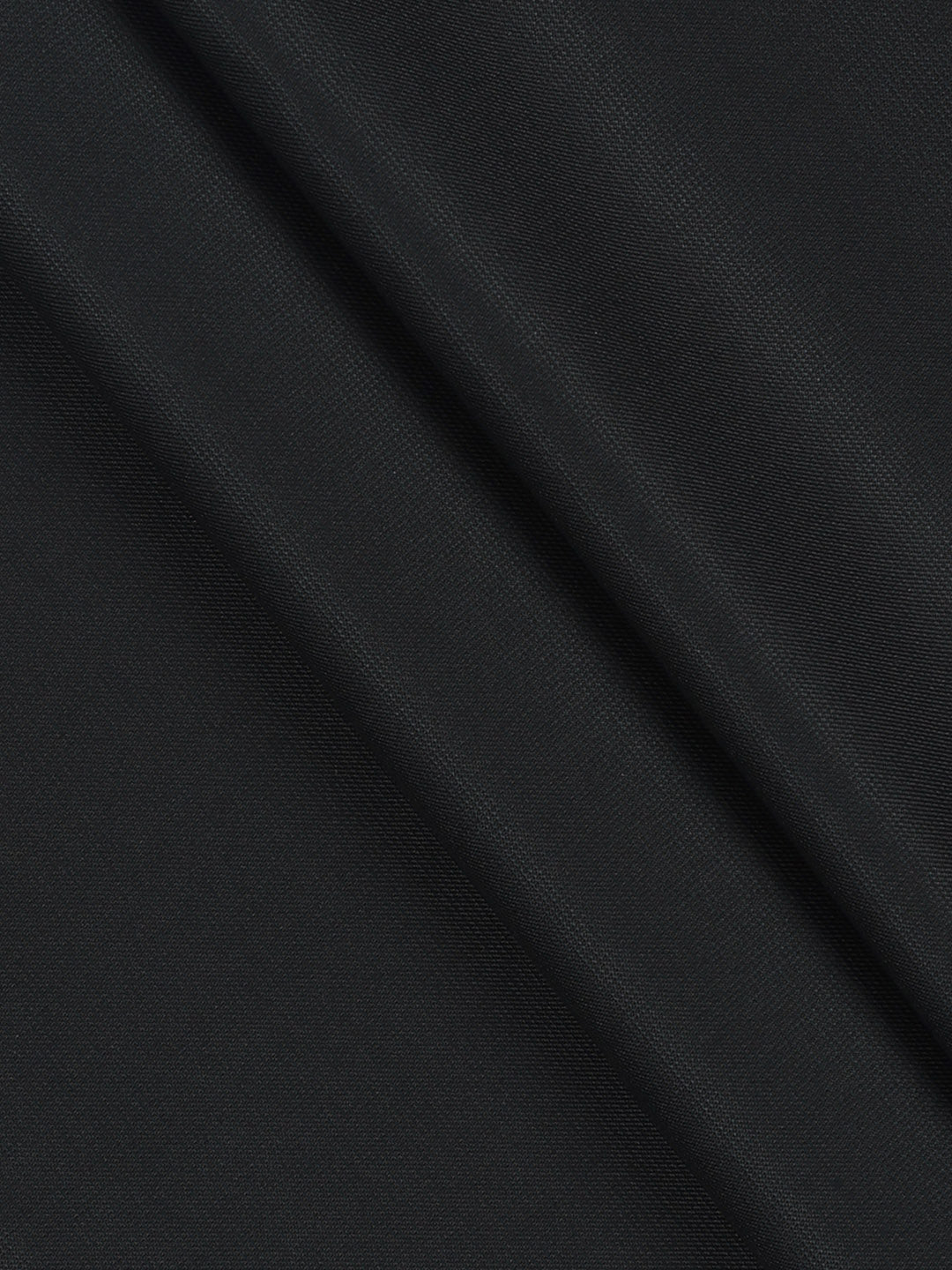 Poly Viscose Dark Blue Plain Suiting Fabric Week Days