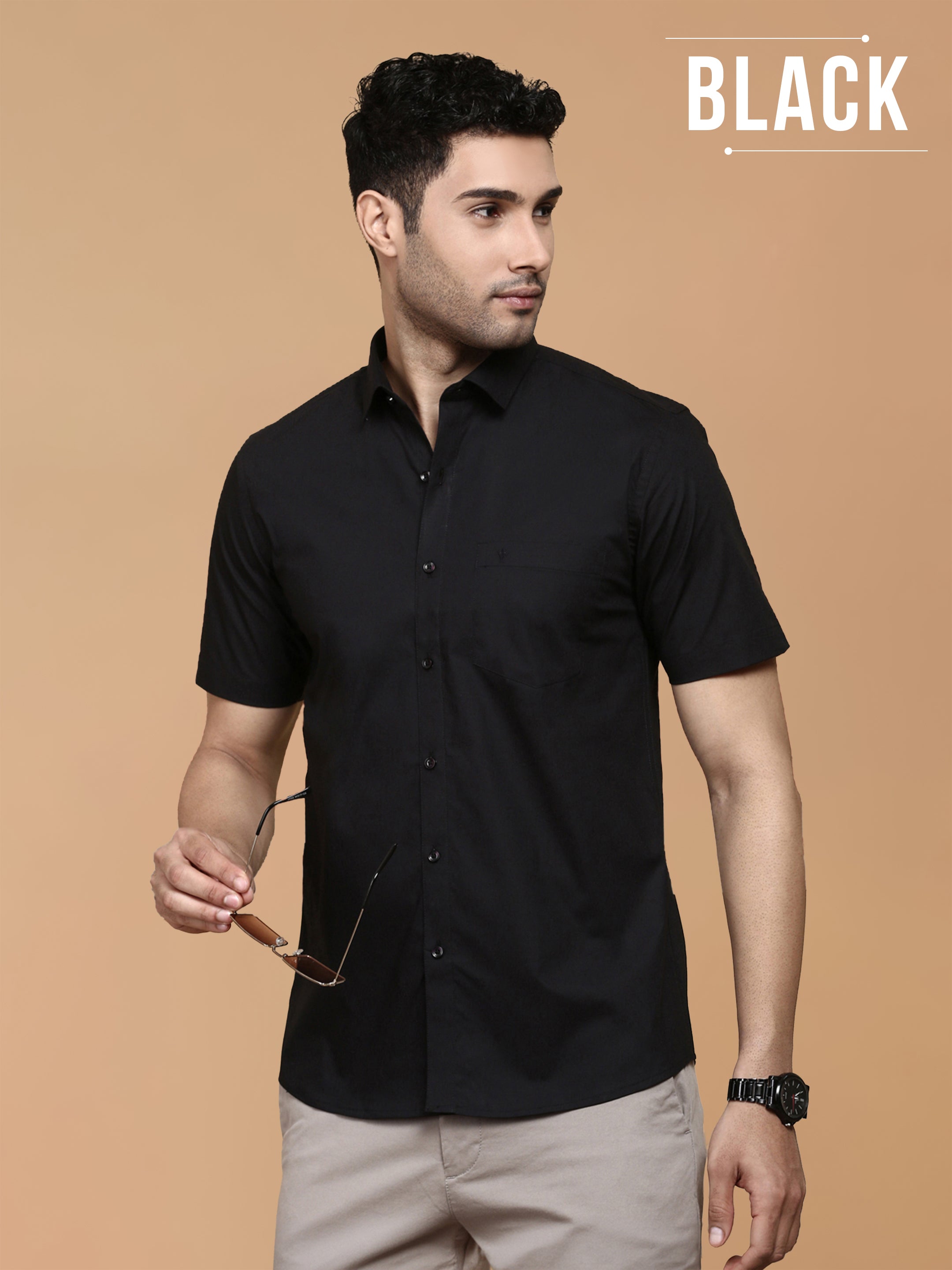 Pick Any 2 - Cotton Spandex 2 Way Stretch Smart Fit Shirts