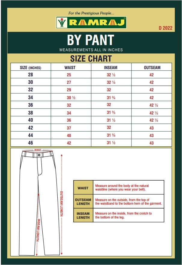 Men Cotton White By Pant