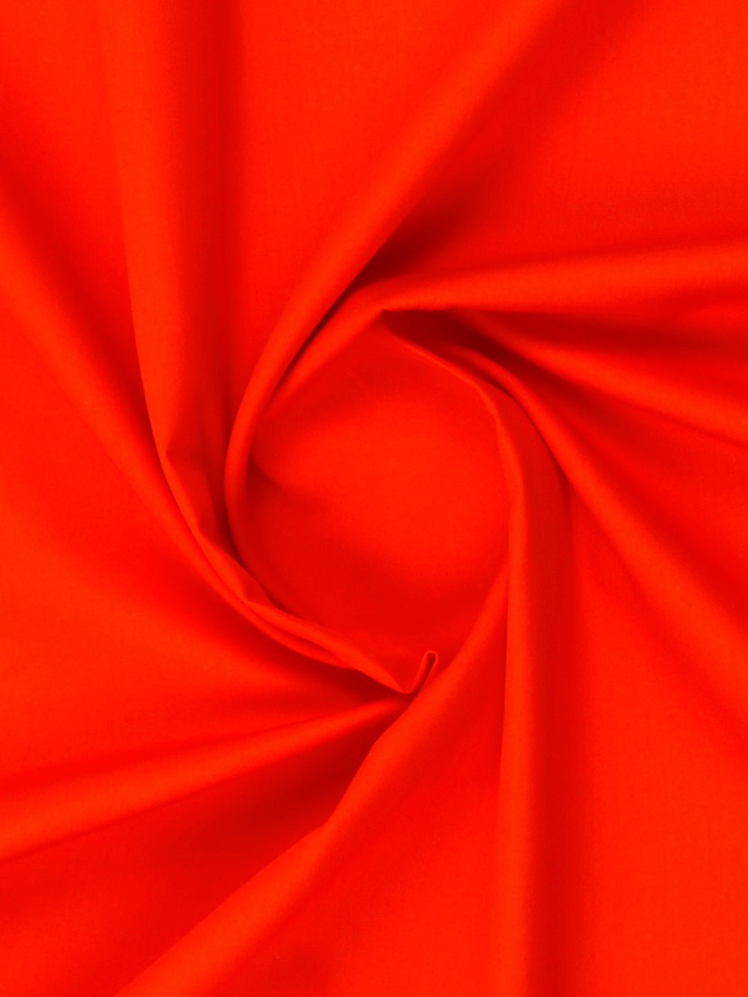 Cotton Blend Orange Colour Plain Shirt Fabric Temple Orange