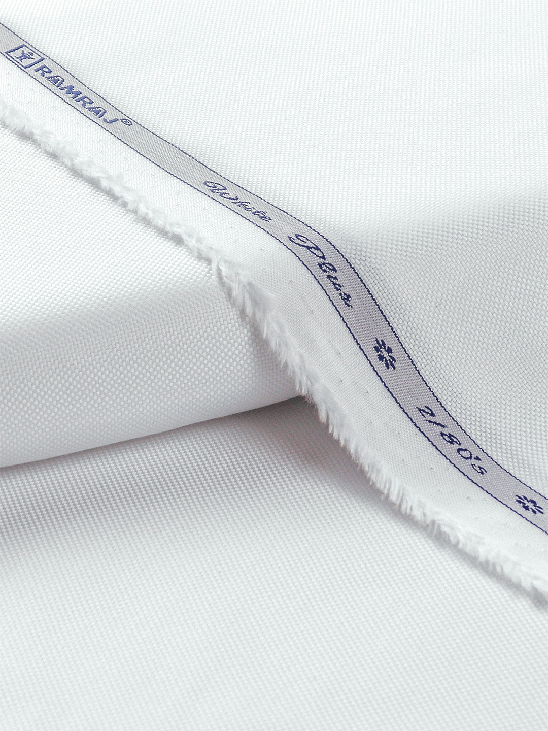 Luxuries Supima Cotton Pure White Shirt Fabric WILLOW
