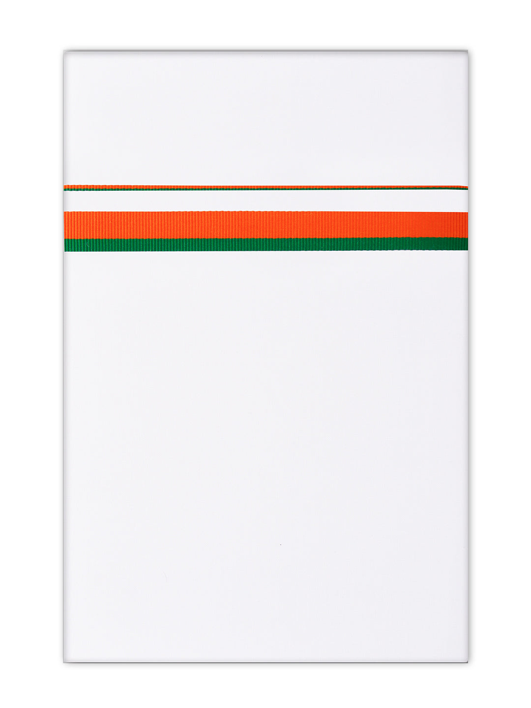 Men Cotton Blend Single Layer Political Dhoti Councilar BJP