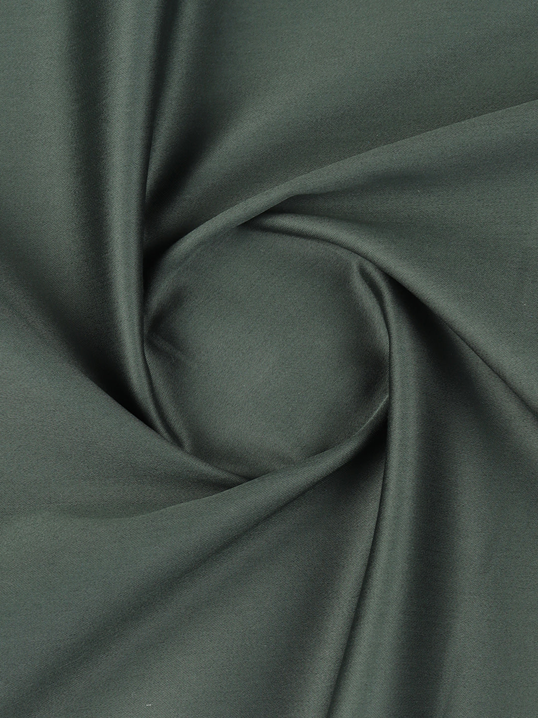 100% Cotton Dark Green Plain Shirt Fabric Giza Elise
