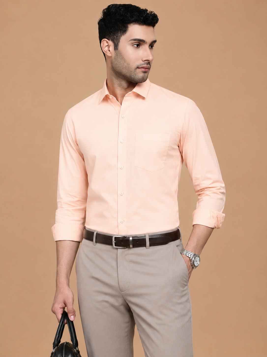 Pick Any 2 - Cotton Spandex 2 Way Stretch Smart Fit Shirts