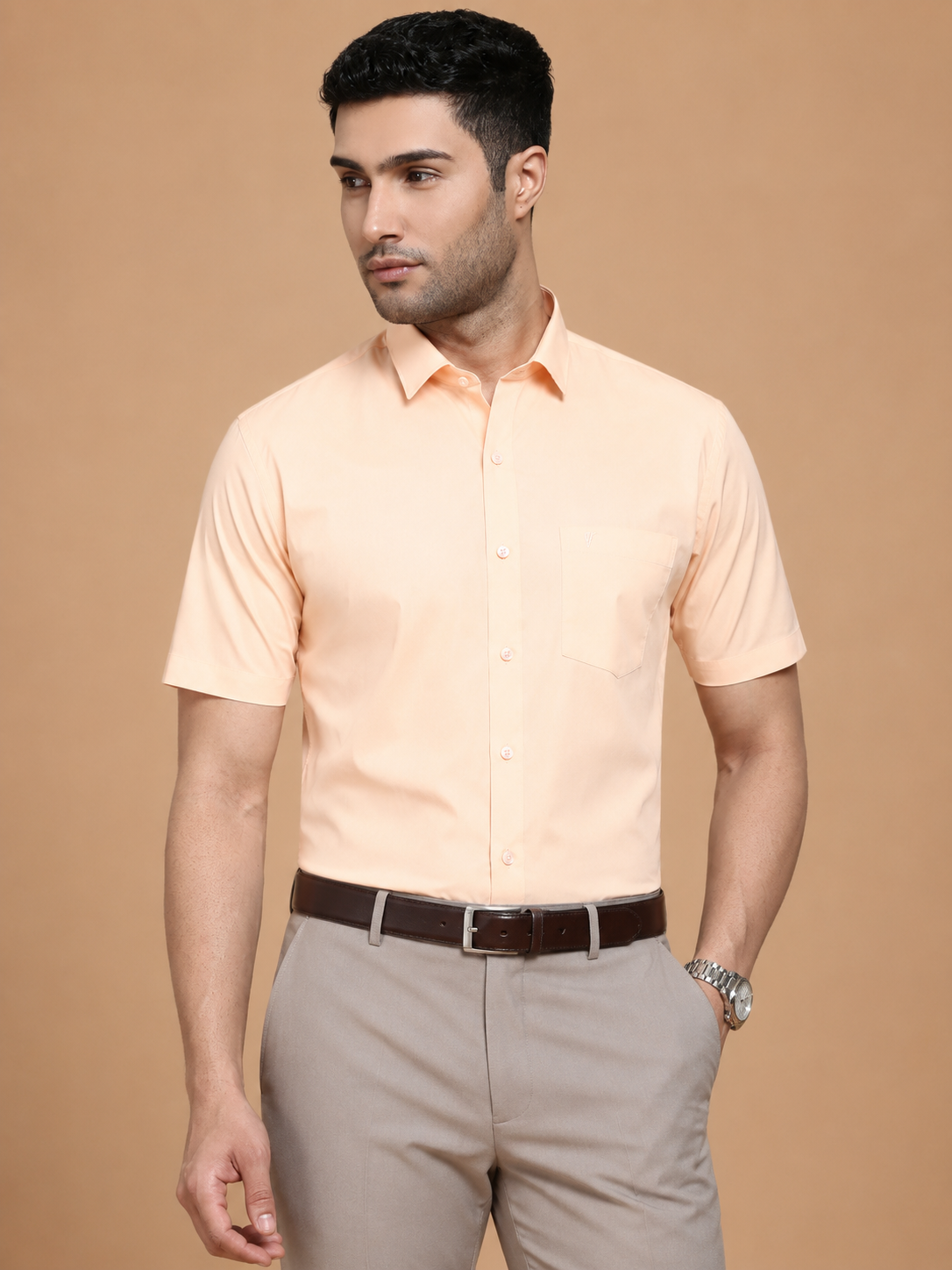 Pick Any 2 - Cotton Spandex 2 Way Stretch Smart Fit Shirts