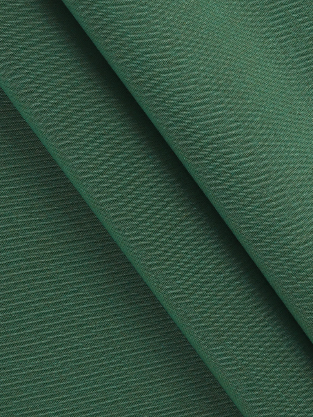 Men 100% Cotton Plain Green Shirt Fabric Cranberry Bit