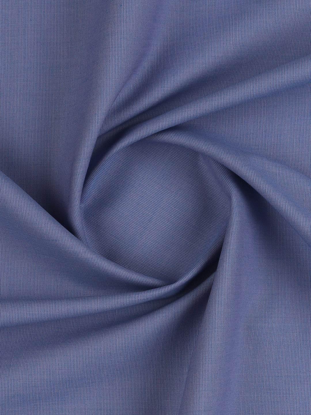 Men 100% Cotton Plain Blue Shirt Fabric Cranberry Bit