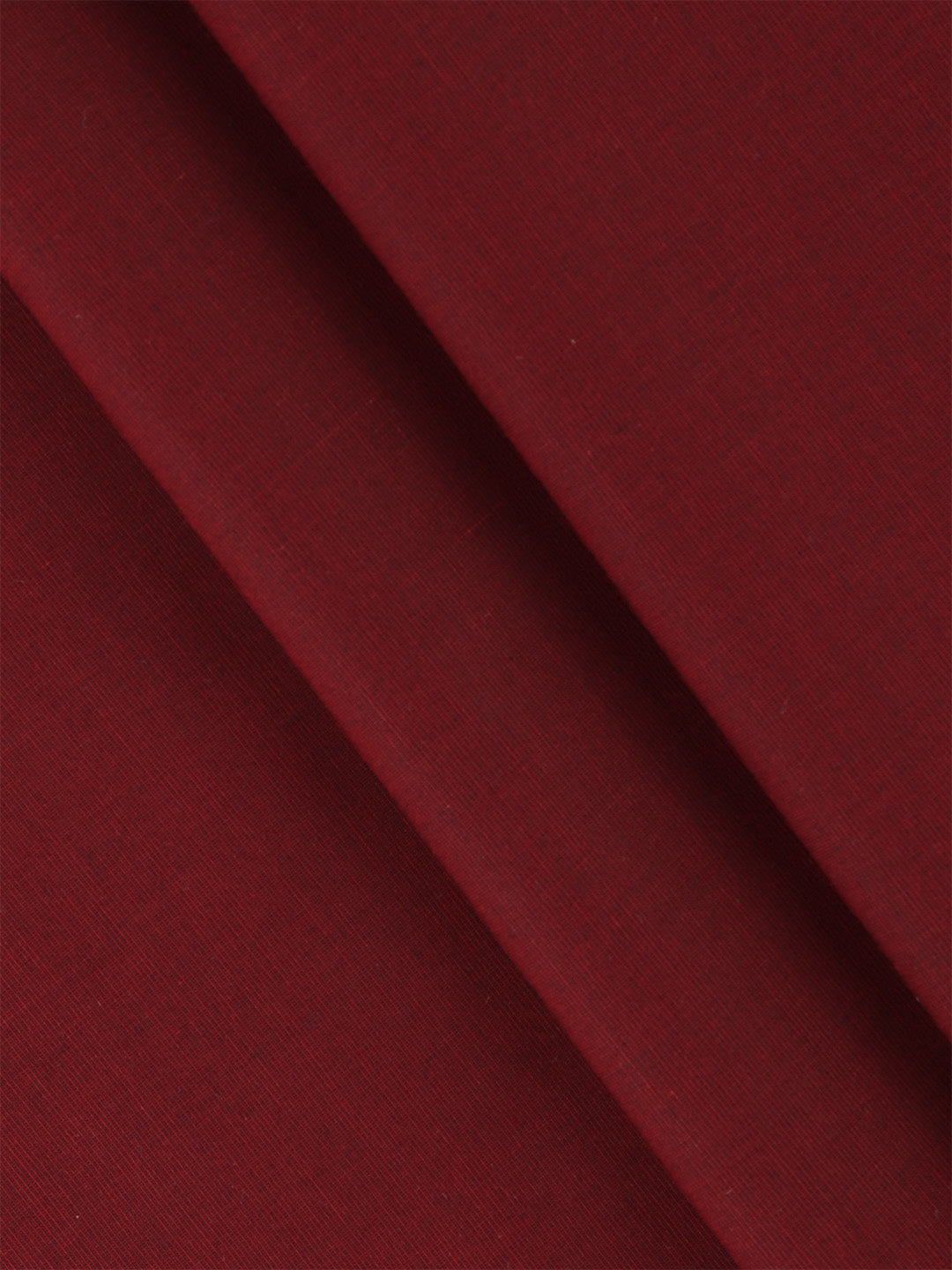 Men 100% Cotton Plain Red Shirt Fabric Cranberry Bit