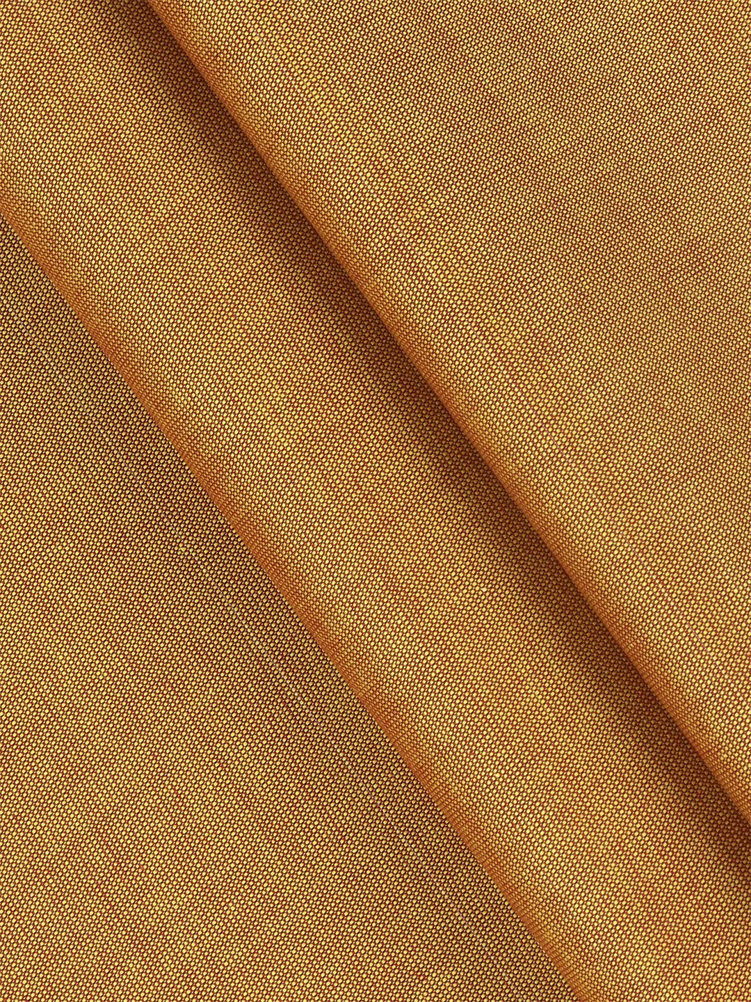 Giza Cotton Mustard Plain Shirt Fabric Coral Bell