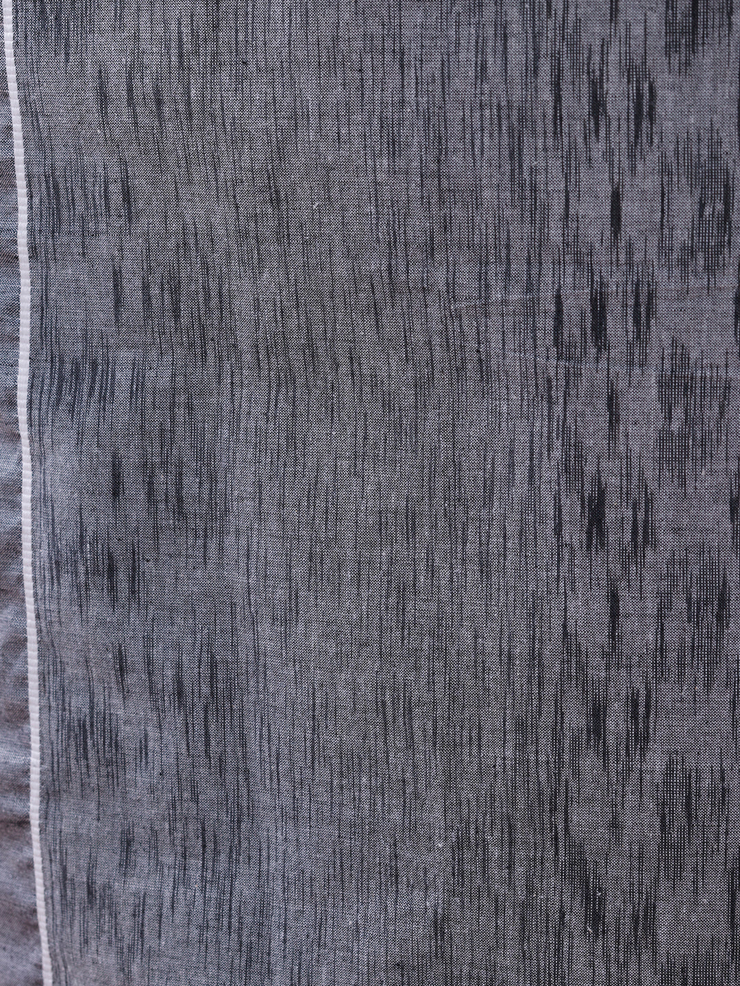 Men Cotton Blend Single Layer Grey Dhoti with Fancy Border Nitro Slub 01