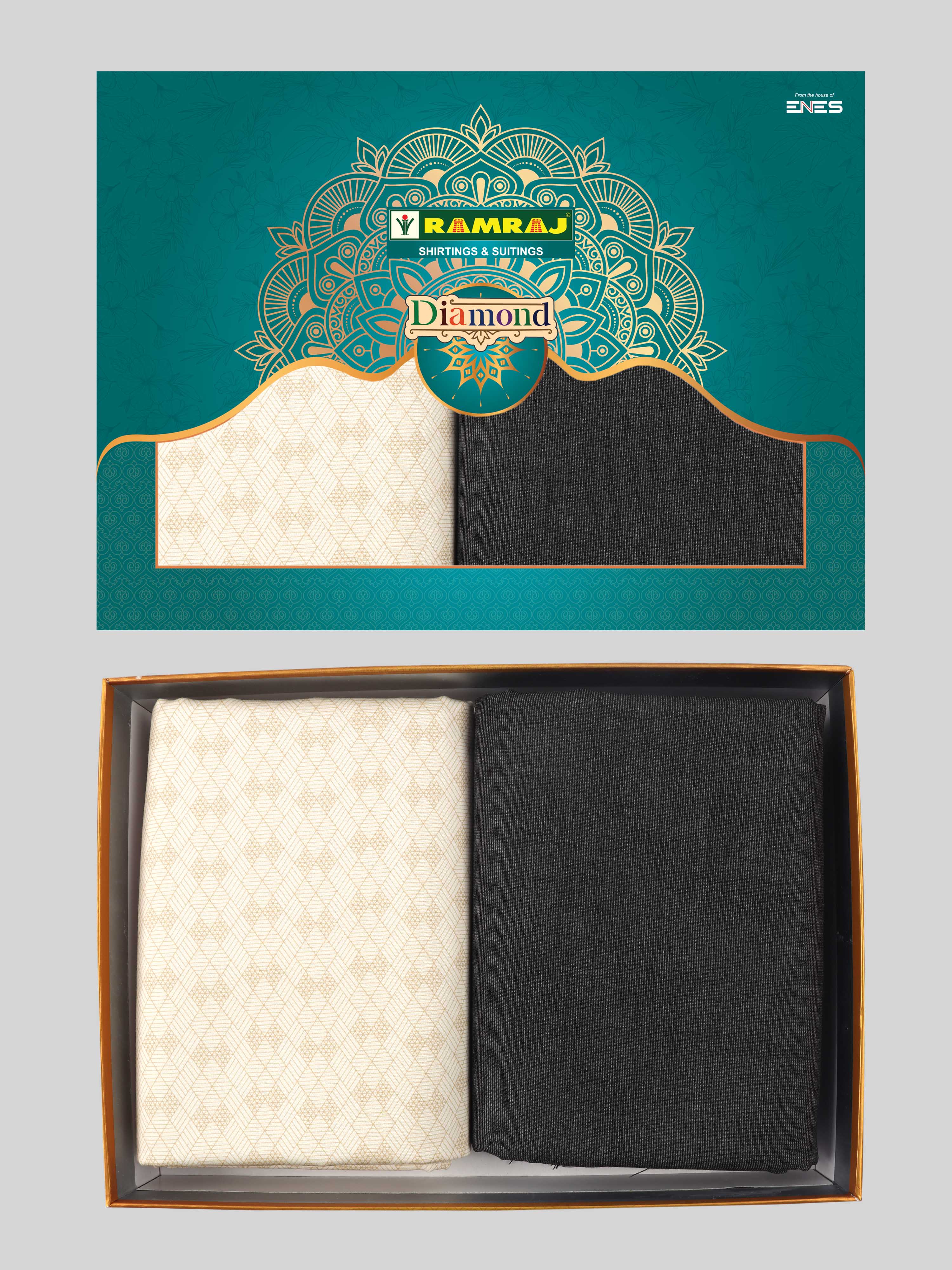 Cotton Printed Shirting & Suiting Gift Box DN160