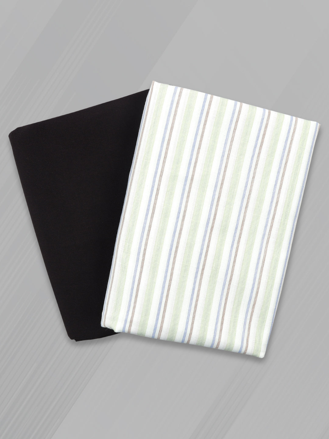 Cotton Striped Shirting & Suiting Gift Box DN165