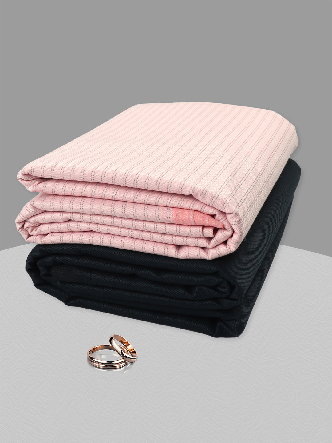 Men Cotton Striped Shirting & Suiting Gift Box DN138