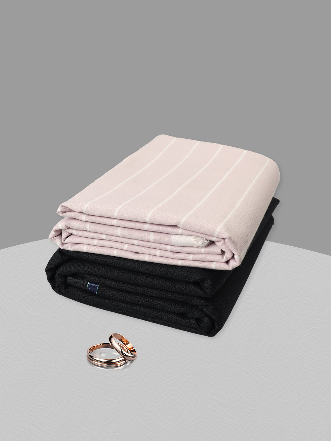 Men Cotton Striped Shirting & Suiting Gift Box DN125