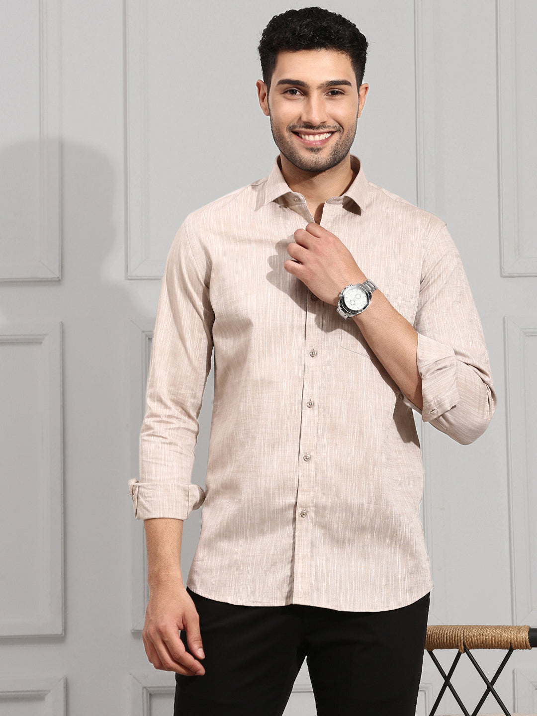 トップス pm2 Men 100% Cotton Sandal Shirt CL2 GT10