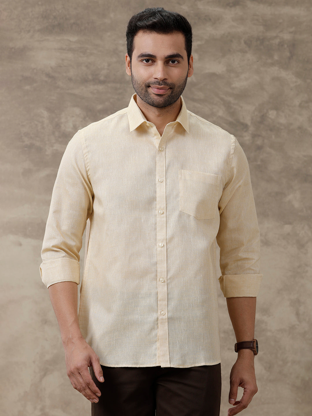 Men Cotton Blend Shirt Sandal T3 CV8