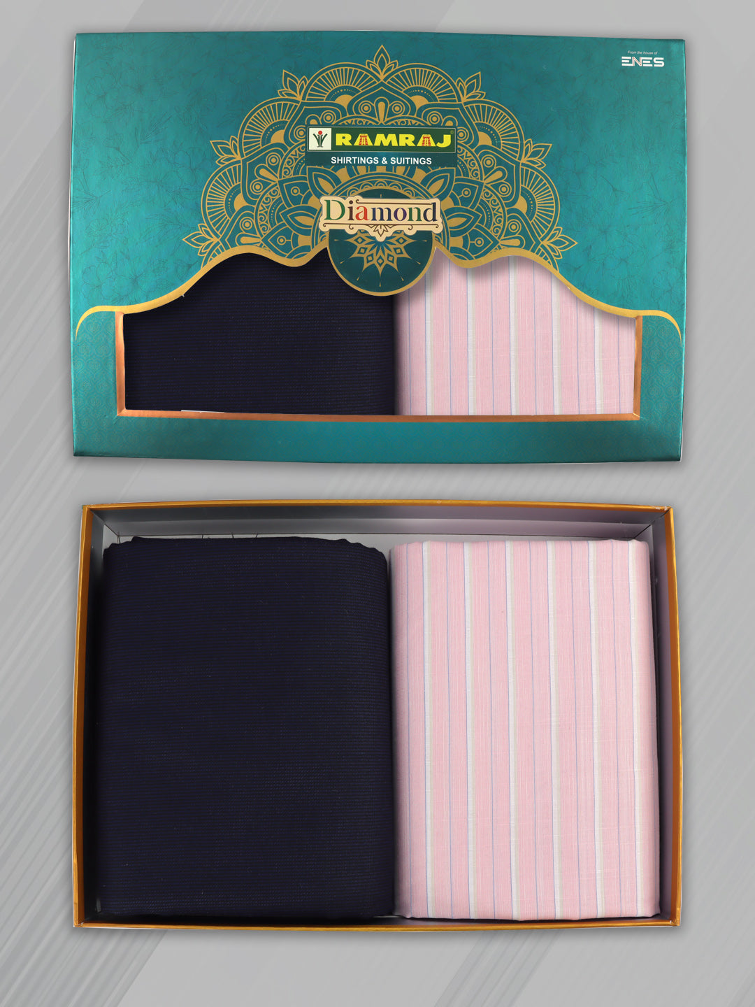 100% Cotton Striped Shirting & Suiting Gift Box DN146