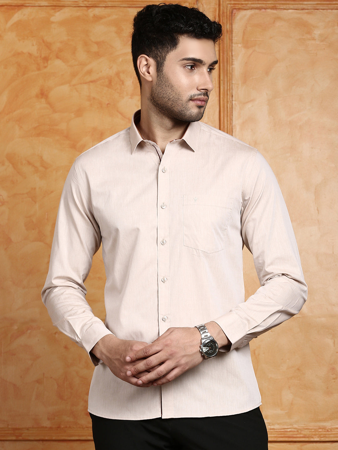 Men 100% Cotton Shirt Sandal G113