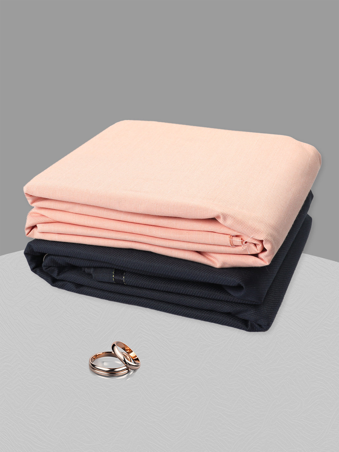 Men Cotton Blend Plain Shirting & Suiting Gift Box GL155