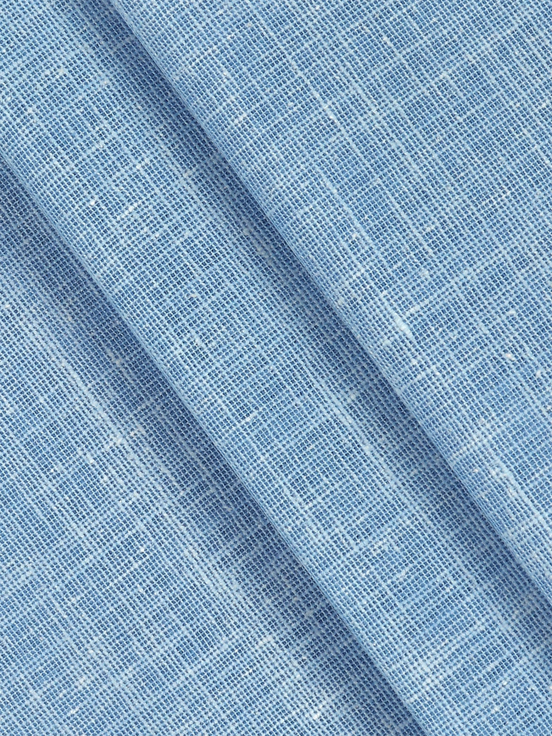 Men Cotton Rich Plain Shirt Fabric Dark Blue Candy Colour