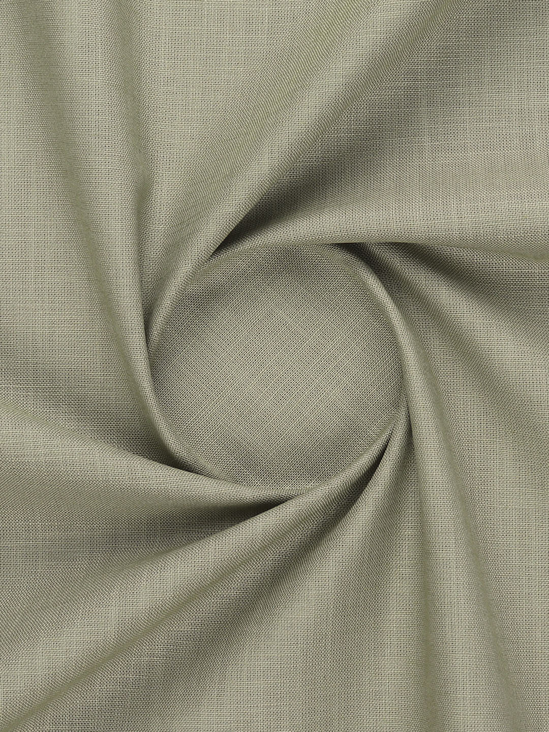 Men Cotton Rich Dark Green Plain Shirt Fabric Hi-Tech