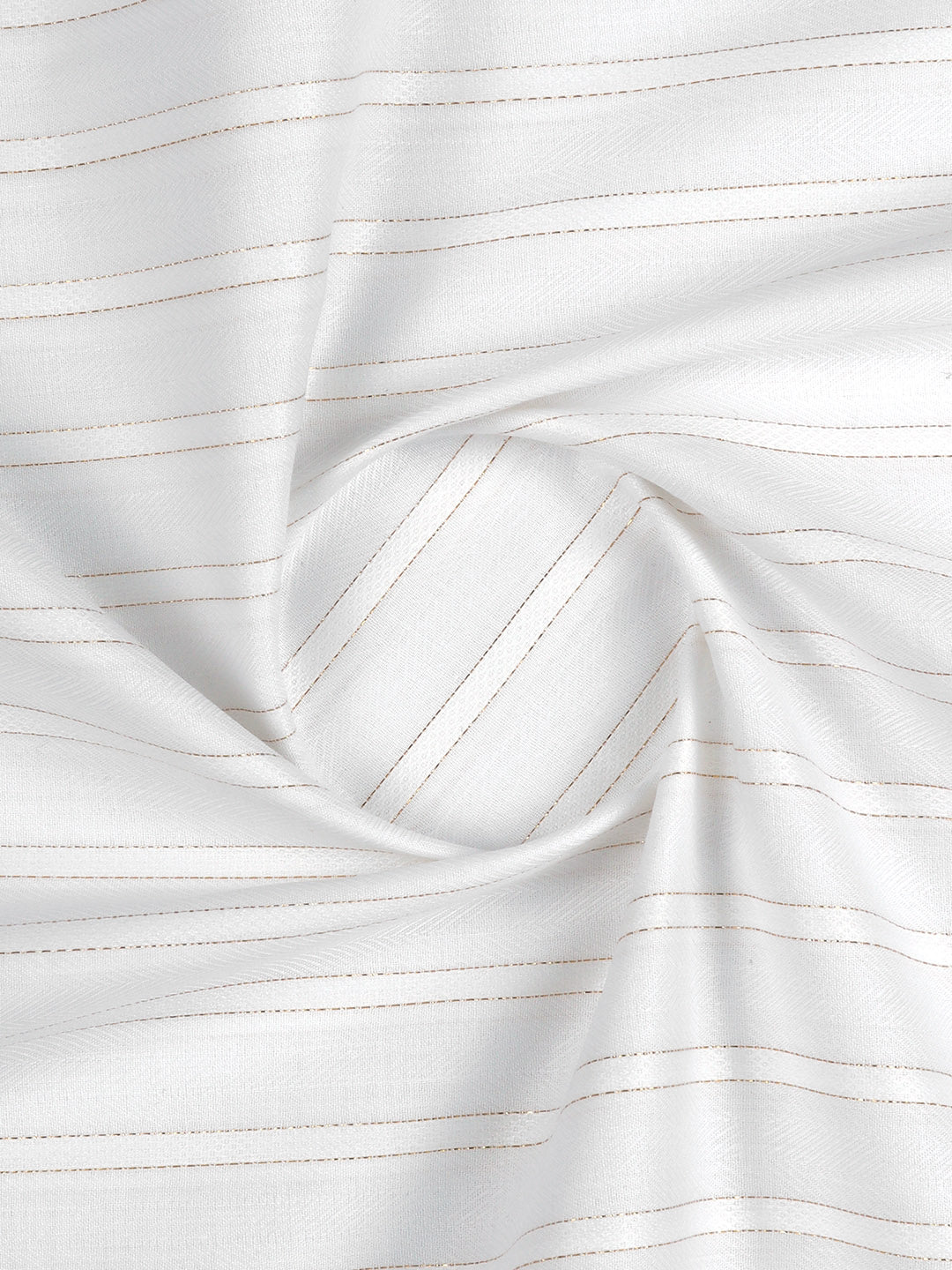 Men Cotton Stripes White Shirt Fabric Rich Star C02
