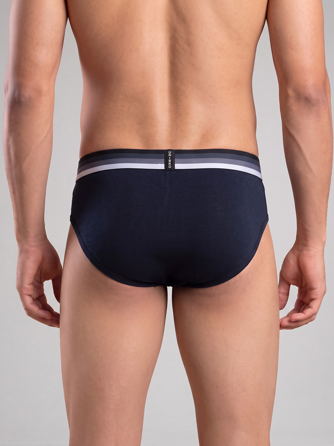 Tencel Micro Modal Elastane Stretch Brief Navy